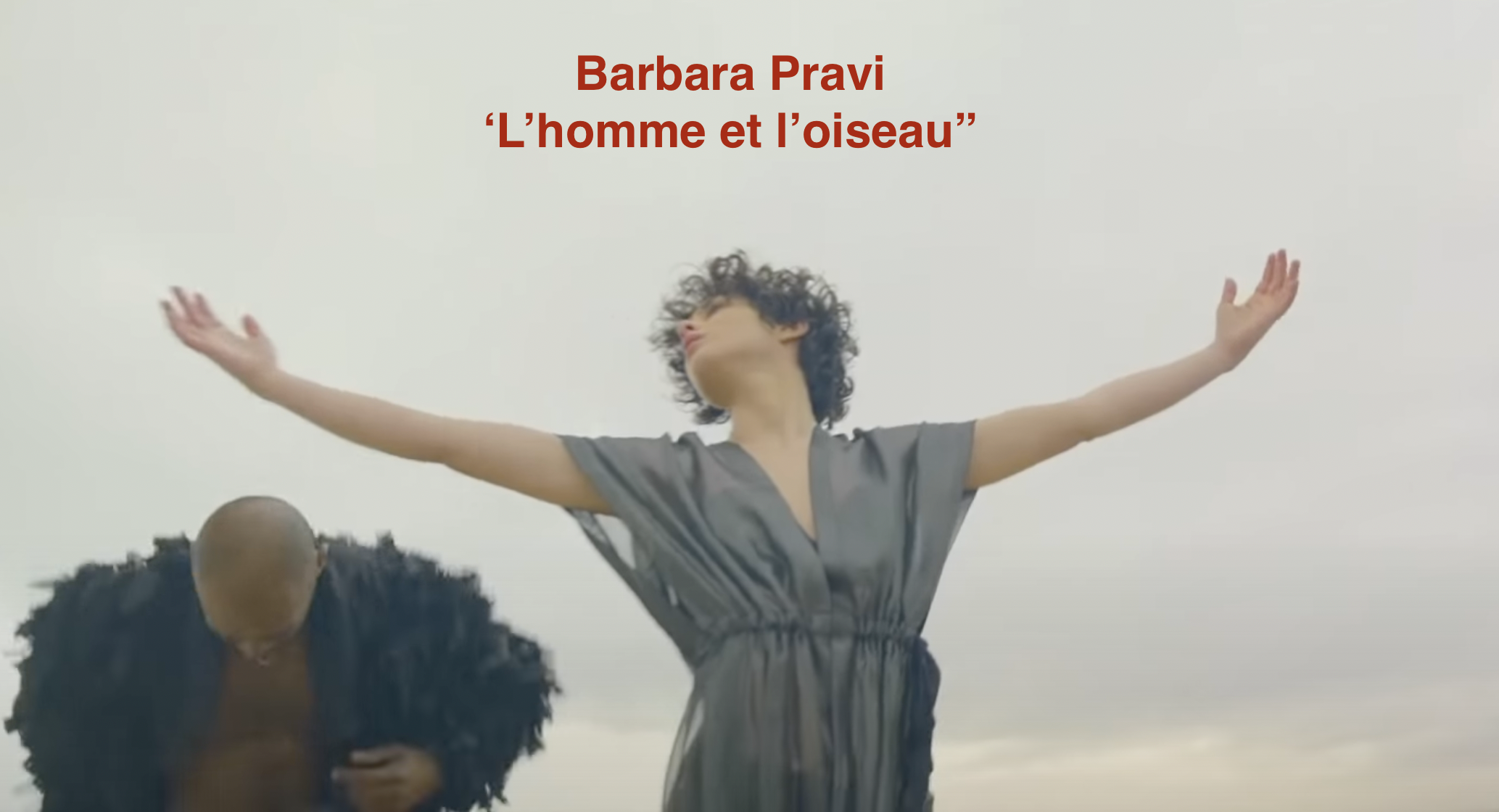 Barbara Pravi - l'homme et l'oiseau