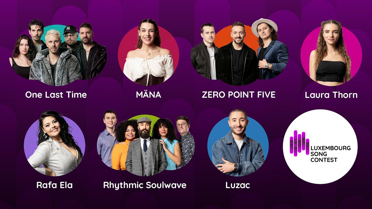 Eurovision Luxembourg 2025: The seven finalists for the Luxembourg Song Contest 2025 have been revealed