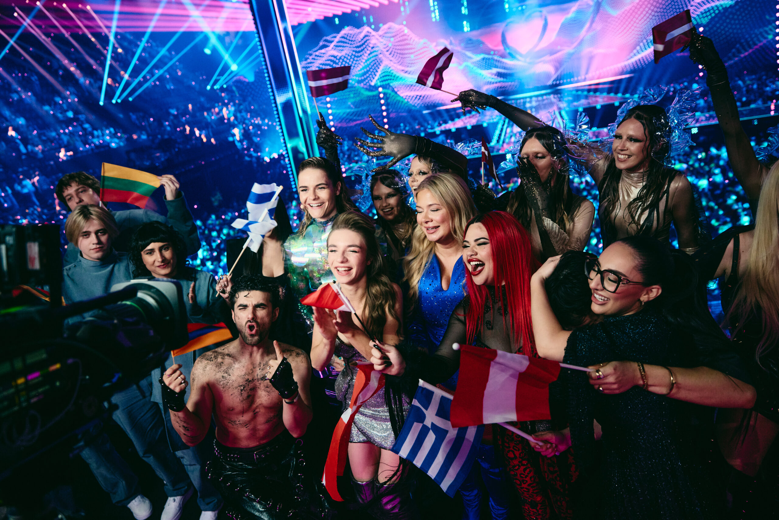 All the action from the Green Room during the Section Semi-Final of the 69th Eurovision Song Contest